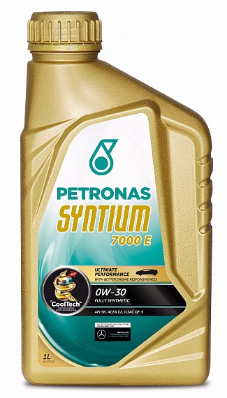 Масло моторное синтетическое - Petronas Syntium 7000 E 0W-30 1л